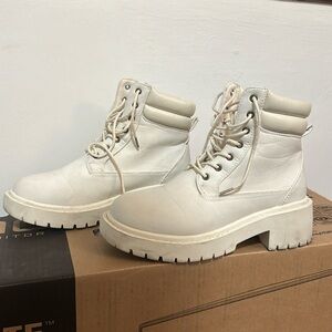 White boots